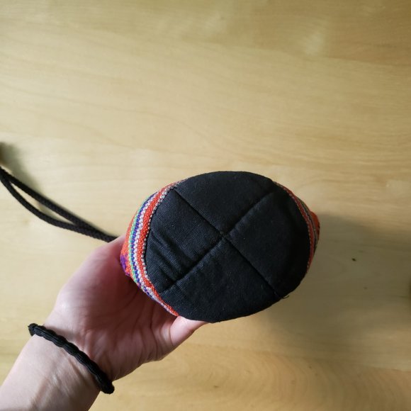 (NWOT) Handmade Peruvian Details Embroidered Drawstring Pouch/ Handbag - Picture 3 of 8